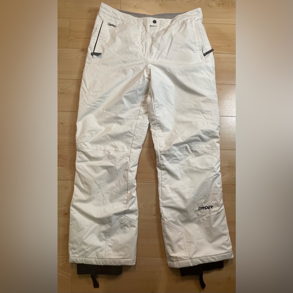 Spyder Women's White Snow Pants